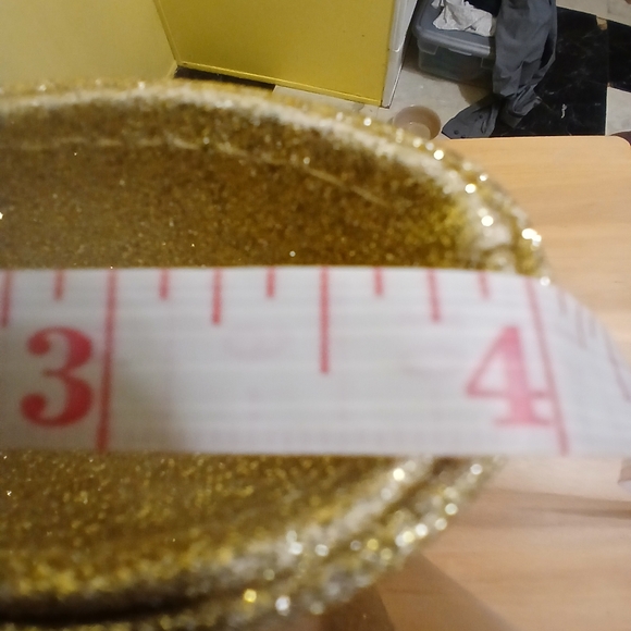 Lulu Townsend Gold Satin Clutch - Picture 12 of 14